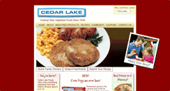 Desktop Screenshot of cedarlakefoods.com